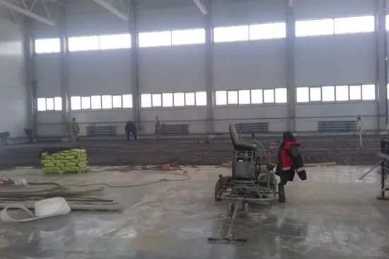 Отделка производственного здания, Кохма — Механизированная отделка